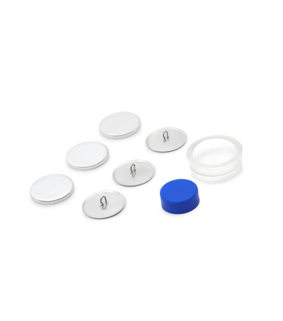 Dritz Cover Button Kit, Nickel, , hi-res, image 4