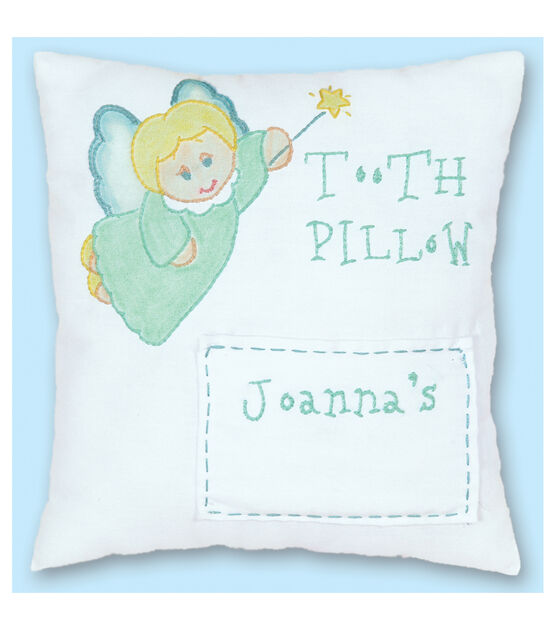 Jack Dempsey 8" Tooth Fairy Stamped Pillow Cover