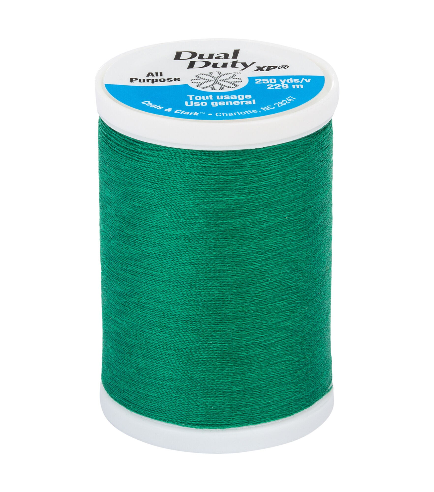 Coats & Clark Dual Duty XP General Purpose Thread 250yds, #6670dd Field Green, hi-res