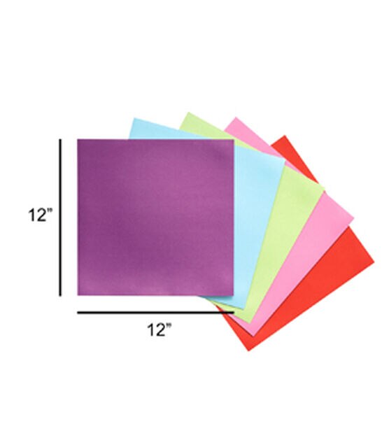 48 Sheet 12" x 12" Bright Shimmer Cardstock Paper Pack by Park Lane, , hi-res, image 3