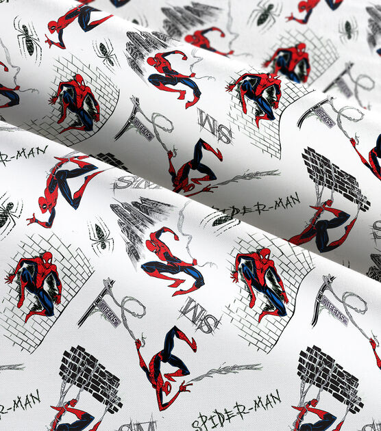 Fabric Street Marvel's Spider-Man Spider Sense Character Fabric