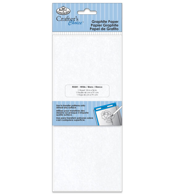 Royal & Langnickel 18"x36" Graphite Paper White