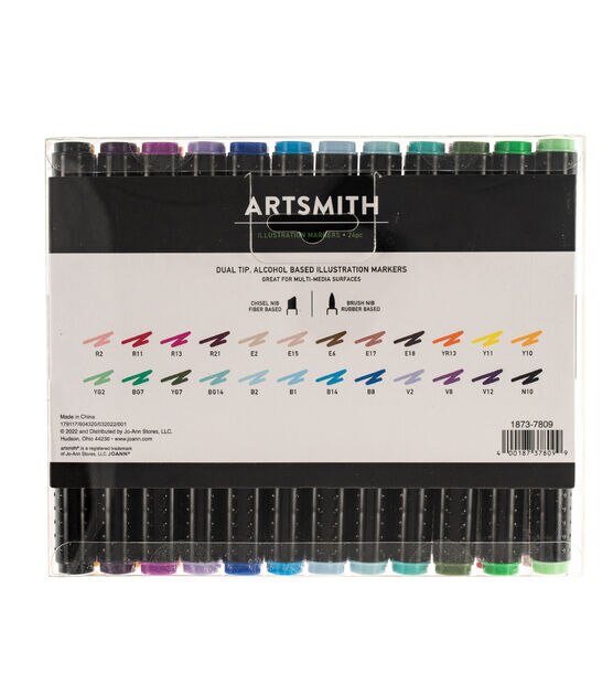 48ct Dual Tip Illustration Markers by Artsmith