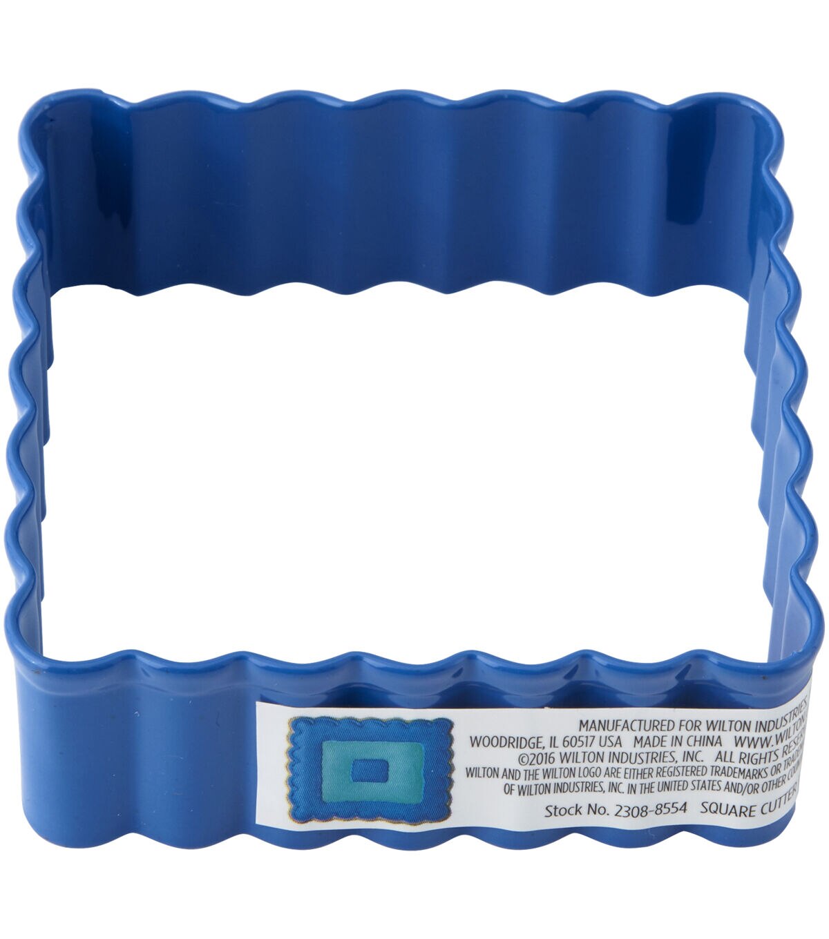 Scalloped Edge Fondant Cookie Cutter and Stamp #1159
