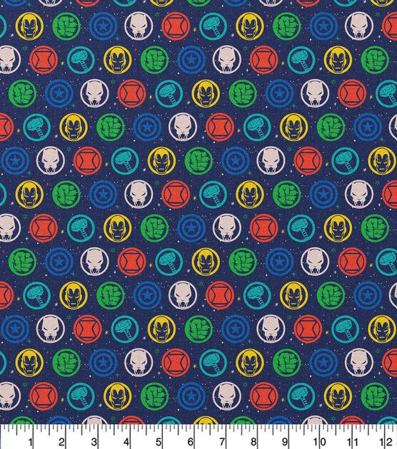 Marvel Celstial Icon Toss Cotton Fabric