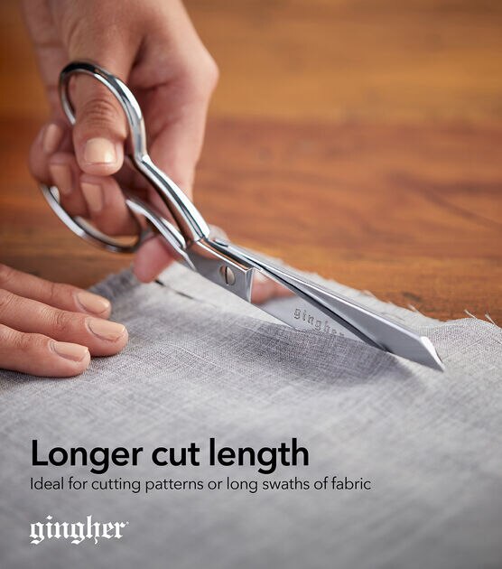 Gingher Knife Edge Dressmaker Shears 8" with Molded Nylon Sheath, , hi-res, image 5
