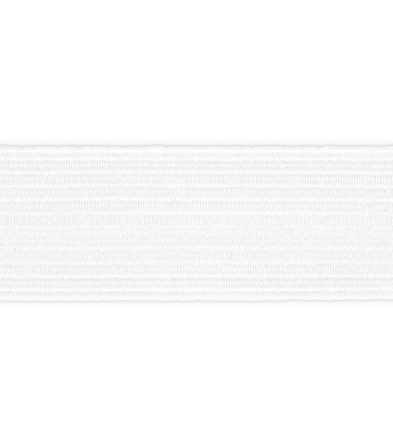 Dritz 1" White Braided Elastic, 3 yd, , hi-res, image 3