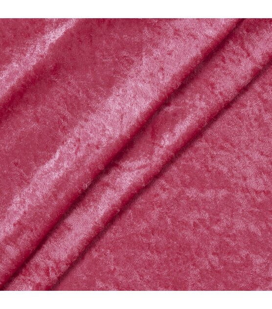  Panne Crushed Velvet Velour Fabric | 96% Polyester 4% Spandex | 60 Wide  | Sewing, Apparel, Costume, Craft (Black, 2 Yards)