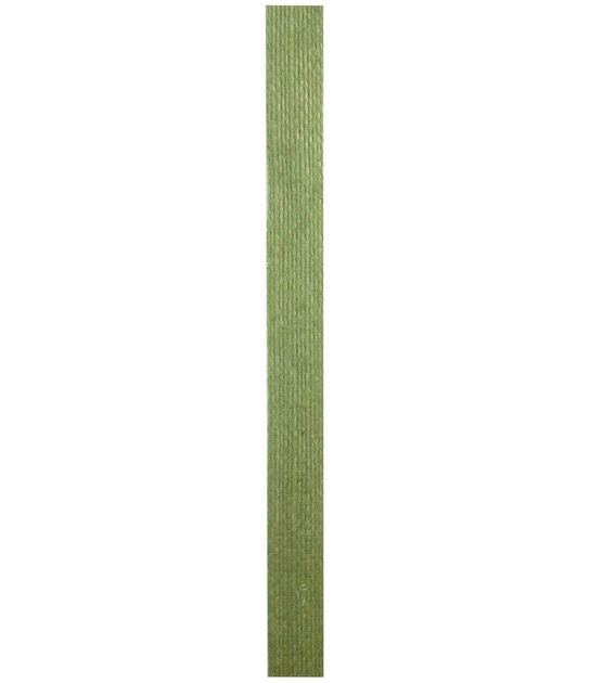 Decorative Ribbon 5/8" Burlap Ribbon Moss Green, , hi-res, image 2