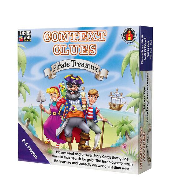 Learning Well Games Context Clues Pirate Treasure Game