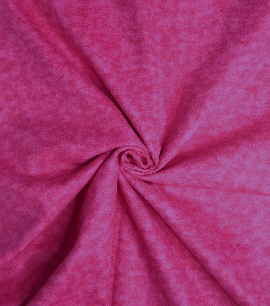 Tie Dye Super Snuggle Flannel Fabric, Fushsia, swatch