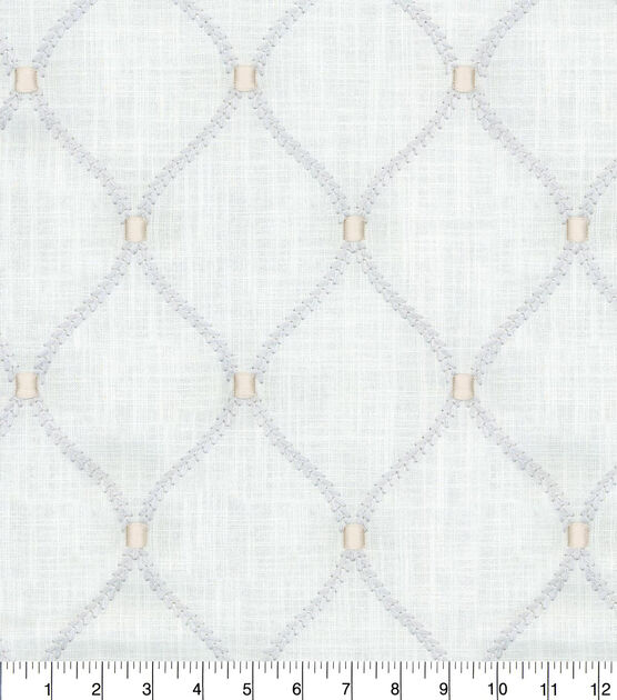 Williamsburg Multi Purpose Decor Fabric 54'' Sterling Deane Embroidery