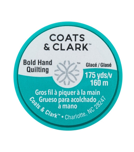 Coats & Clark 175yd Bold 10wt Hand Quilting Thread, , hi-res, image 2