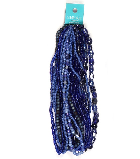 Shades of Blue Beads 