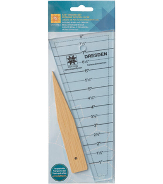 Wrights Easy Dresden Quilting Ruler