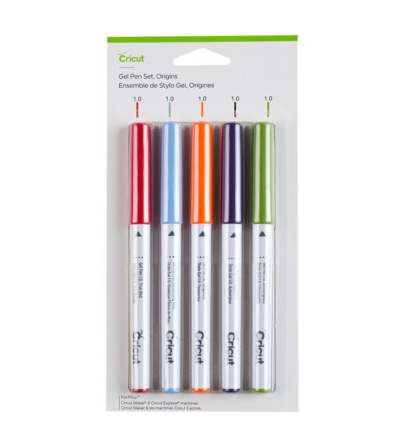 Cricut 1mm Origins Gel Pens 5ct