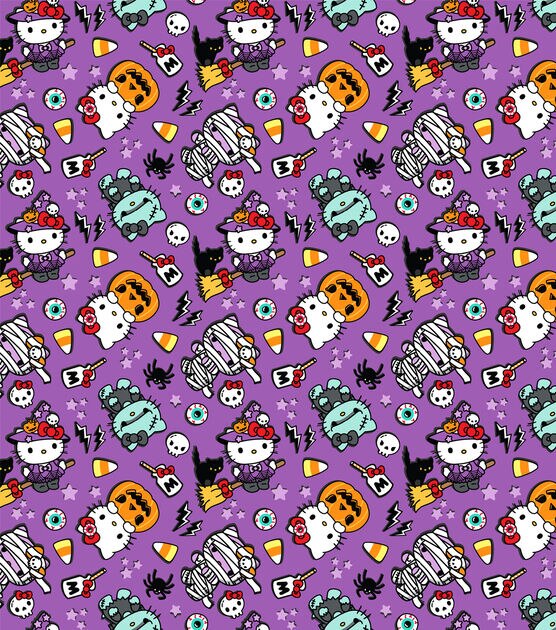 Hello Kitty Halloween Embroidery Designs (2 sizes!)