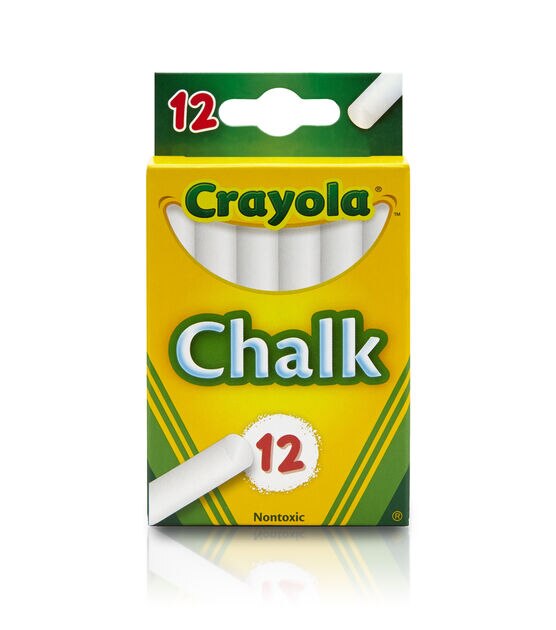Crayola 12pk White Chalk Sticks