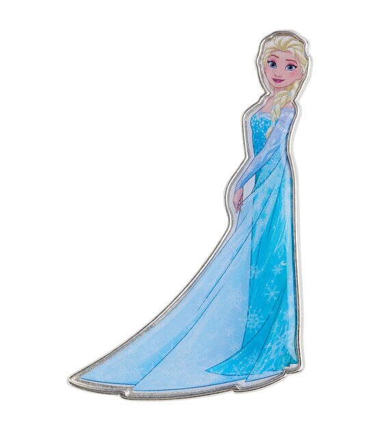 Blumenthal Lansing 2 3/16" Multicolor Frozen Elsa Shank Button, , hi-res, image 3