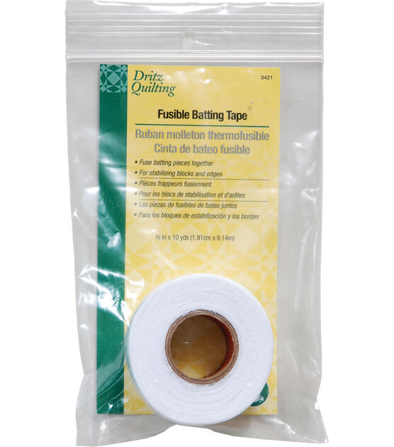 Dritz  3/4" x 10yds Quilting Fusible Batting Tape