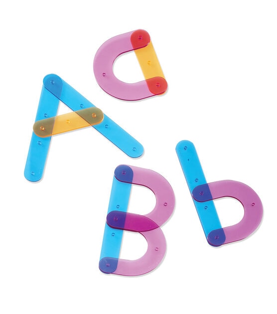 Learning Resources 73ct Letter Construction Activity Set, , hi-res, image 2