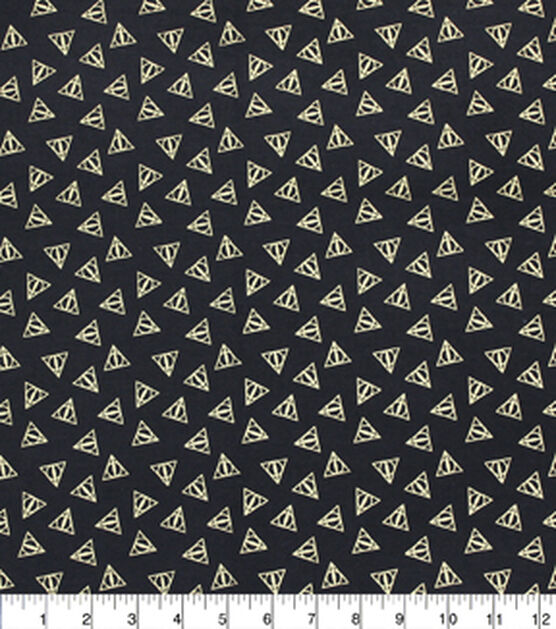 Harry Potter Cotton Fabric 44" Deathly Hallows, , hi-res, image 2