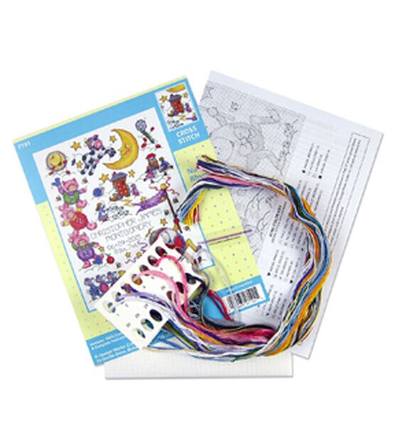 Design Works 14" x 11" Nursery Rhymes Cross Stitch Kit, , hi-res, image 2