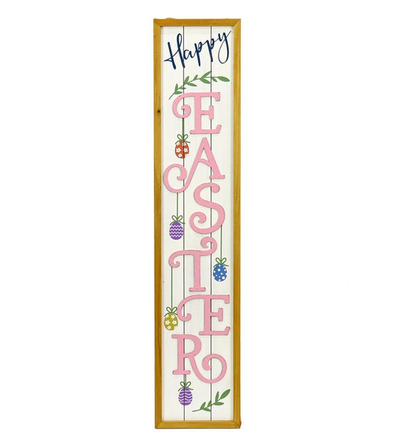National Tree 43" Decorated Easter Porch Sign