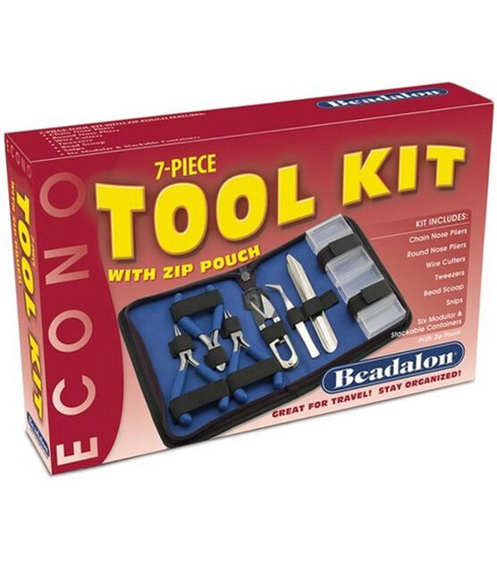 Econo 7 Piece Tool Kit With Zip Pouch