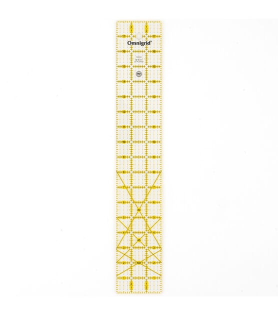 Omnigrid Rectangle Ruler with Angles, 3" x 18"