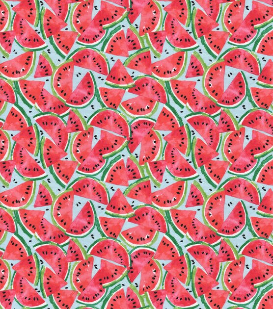 Novelty Cotton Fabric  Watermelon, , hi-res, image 2