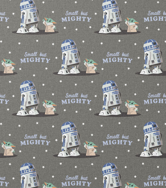 Mandalorian Mighty But Small Cotton Fabric, , hi-res, image 2