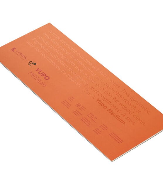 Legion Paper Yupo 10 sheet 6''x15'' 74 lb Medium Pad White, , hi-res, image 2