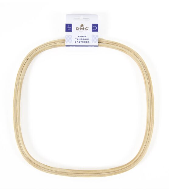 DMC 10" Square Wooden Embroidery Hoop