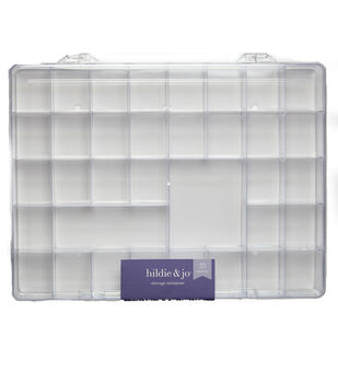 12 Pack: Bead Organizer with Removable Bead Containers by Bead Landing™ 
