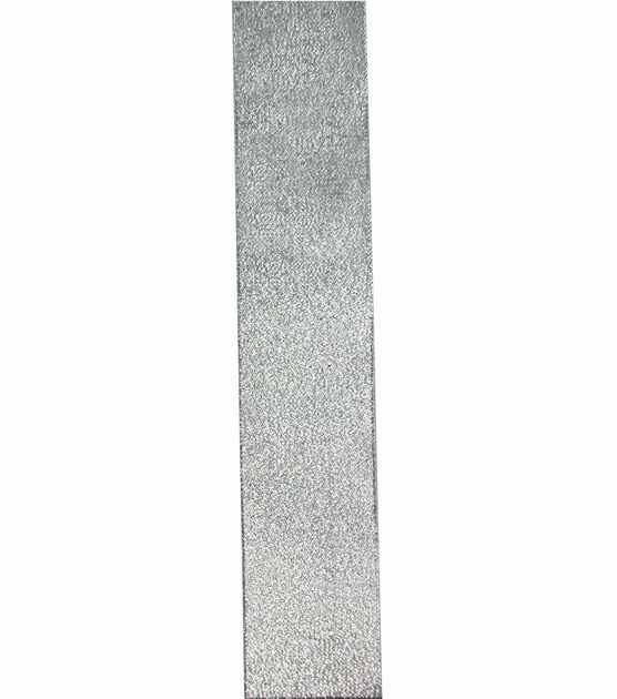 Save the Date 1.5" x 15' Silver Metallic Ribbon, , hi-res, image 2
