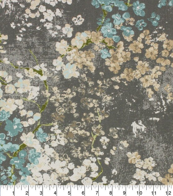 Dewdrop Mineral Cotton Canvas Home Decor Fabric, , hi-res, image 2