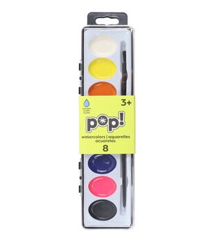 POP! Foam Painting Brushes 5ct