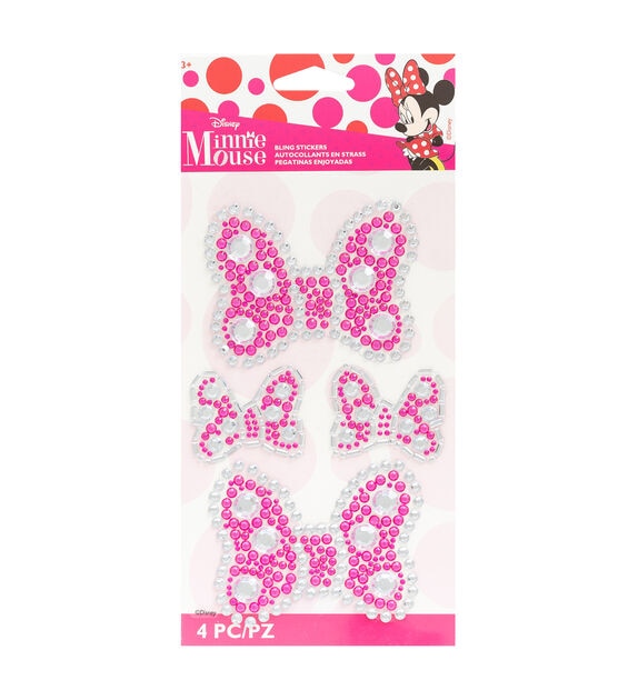 American Crafts Stickers Minnie Bow Bling