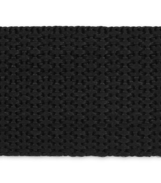 Dritz 1" Polypro Belting & Strapping, Black, , hi-res, image 3