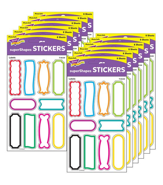 TREND 960pc Large Labels Stickers