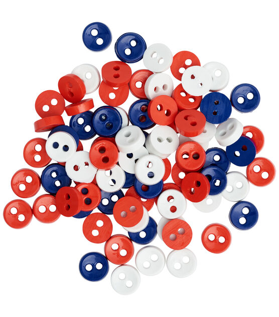 Favorite Findings 1/4" Halloween Plastic 2 Hole Buttons 75pc, , hi-res, image 7