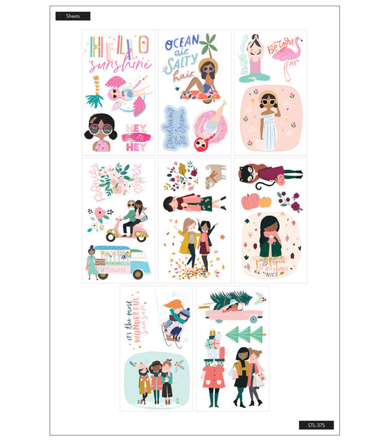 Mambi Stickers Squad Goals Girl Power, , hi-res, image 2