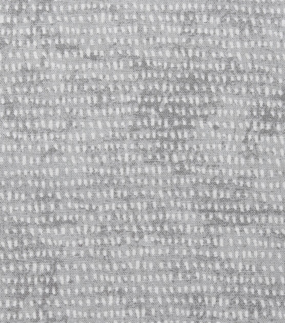 Mini Brush Strokes on Light Gray Quilt Cotton Fabric by Keepsake Calico