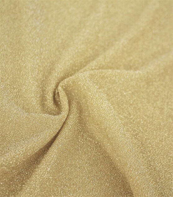 Metallic Knit Fabric Gold, , hi-res, image 1