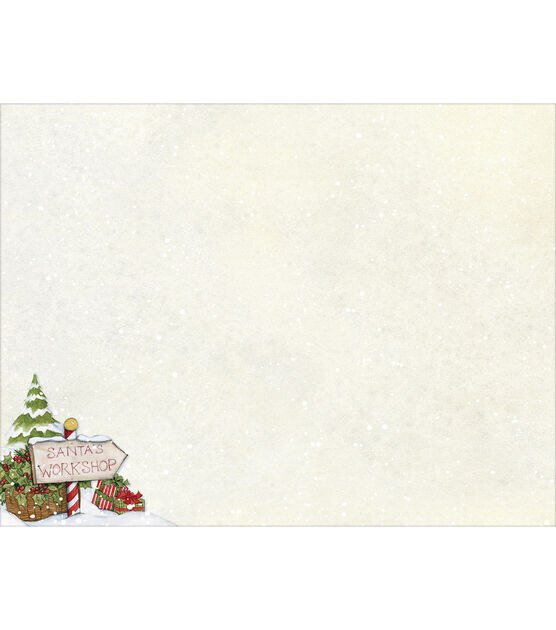 LANG Santa's Workshop Boxed Christmas Cards, , hi-res, image 3