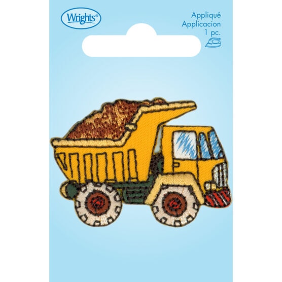 Wrights 2" Dump Truck Iron On Patch