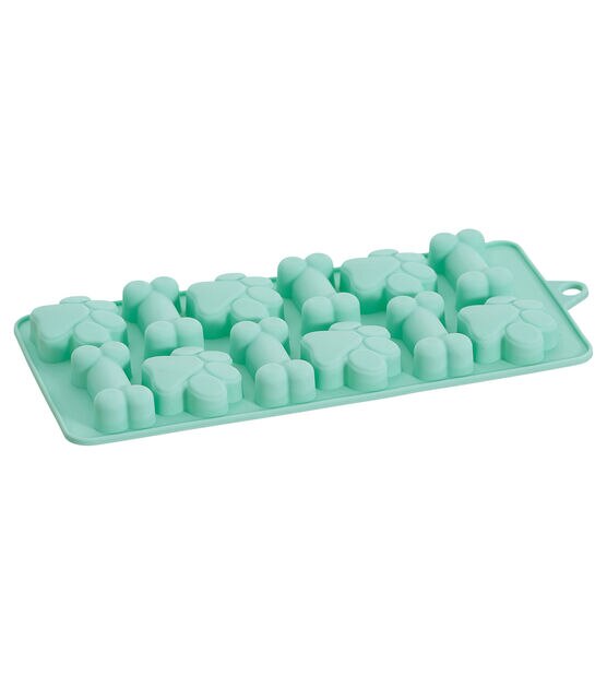 Stir 4 x 9 Silicone Dog Paw & Bones Candy Mold - Molds - Baking & Kitchen