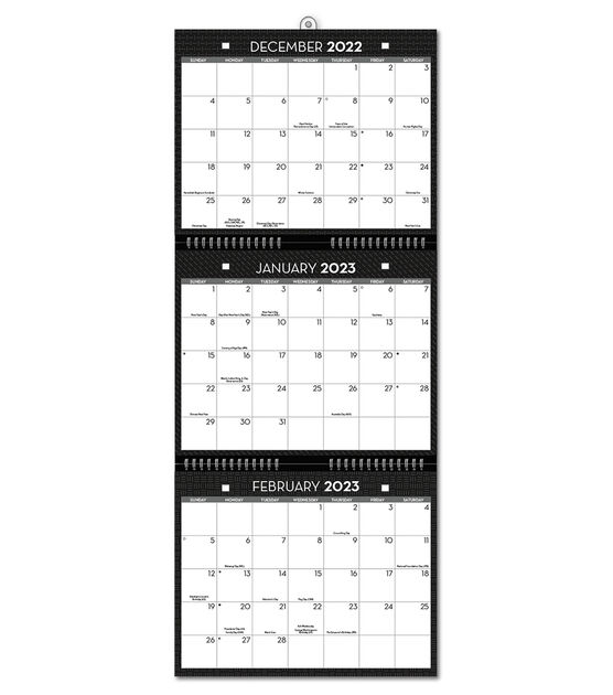 LANG 2023 Office Tri View Calendar, , hi-res, image 2