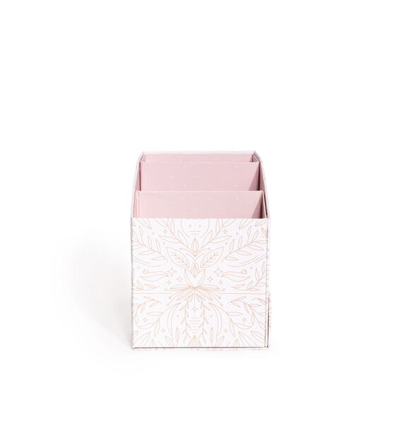 Happy Planner Neutral Floral Line Sticker Pad Storage Box